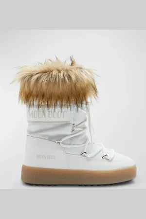 Moon Boot Track Faux Fur Snow Boots