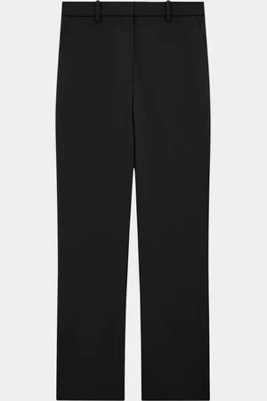 THEORY High-Waist Straight Pants