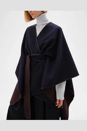 Johnstons Of Elgin Belted Wool-Cashmere Cape