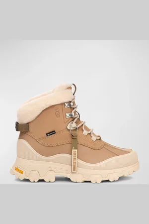 UGG Adirondack Meridian Leather Shearling Hiker Boots
