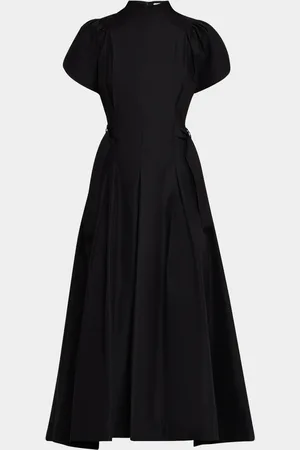 3.1 Phillip Lim Puff Sleeve Flared Midi Dress