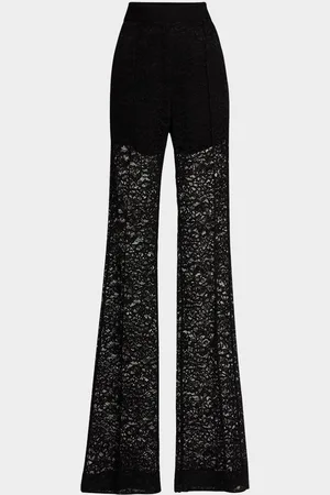 A.L.C. Gemma Straight-Leg Lace Pants