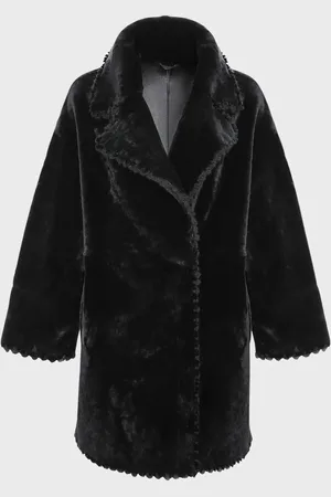 GORSKI Reversible Lamb Shearling Jacket With Embroidered Trim
