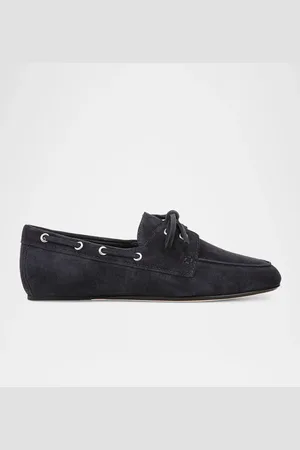 Vince Marin Suede Boat Loafers