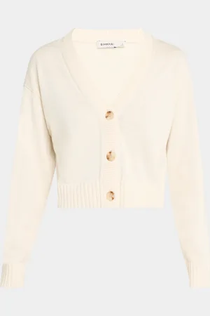 Simkhai Cashmere Cropped Cardigan