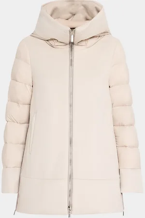 MOORER Fresia Wool-Cashmere Hooded Puffer Jacket