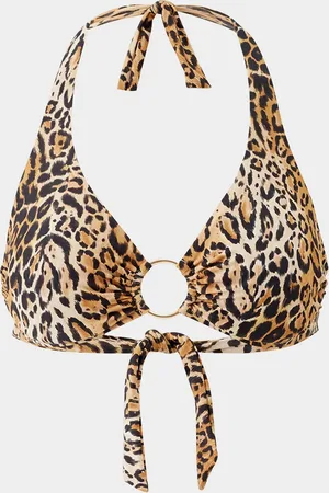 Melissa Odabash Brussels Leopard Bikini Top