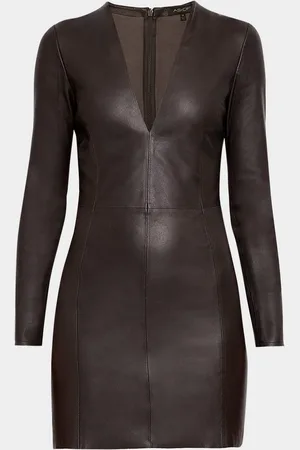 AS by DF Demeter Stretch Leather Dress
