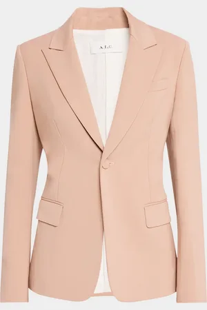 A.L.C. Brandon Single-Button Peak-Lapel Jacket
