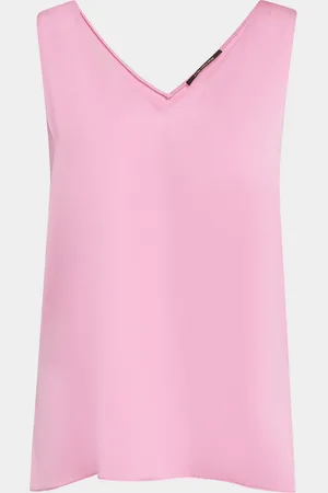 Kobi Halperin Sailor Sleeveless V-Neck Blouse