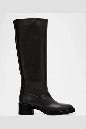 Stuart Weitzman Kaia Leather Knee Boots