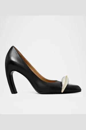 Tory Burch Pierced Leather 90 mm Pumps