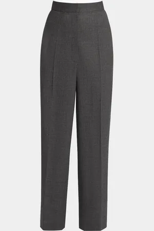 The Row Gordon Wide Leg Wool Pants