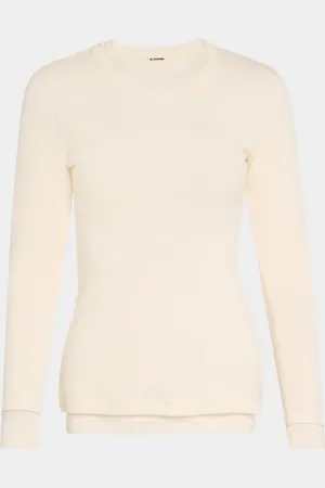 Jil Sander Layered Long-Sleeve Top