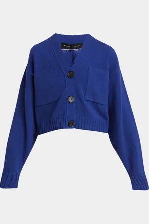 Proenza Schouler Sofia V-Neck Eco Cashmere Cardigan