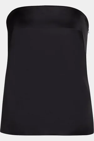 A.L.C. Ani Strapless Satin Top