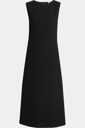 The Row Amor Sleeveless A-Line Midi Dress