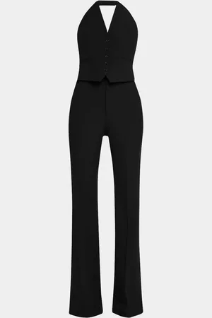 A.L.C. Woodson Backless Vest Jumpsuit