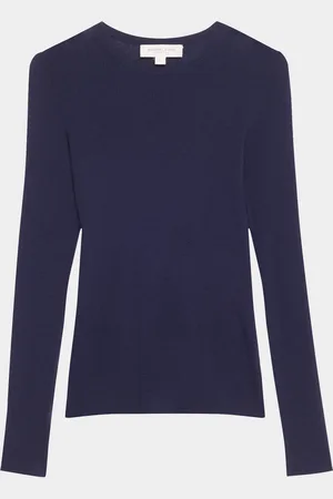 Michael Kors Hutton Ribbed Cashmere Pullover