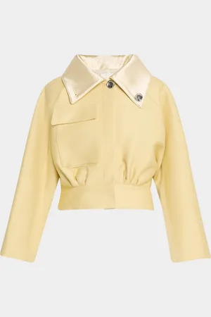 Givenchy Satin Collar Kimono Jacket