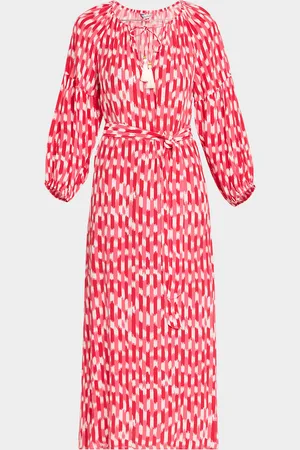 Tommy Bahama Ikat Stripe Midi Dress