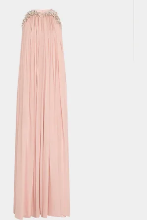 Gaurav Gupta The Pearl Waterfall Embellished Silk Gown