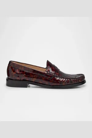 Stuart Weitzman Lottie Patent Leather Loafers