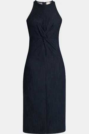 Cinq A Sept Clara Twist-Front Midi Dress