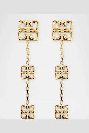 Givenchy 4G Liquid Golden Multi Pendant Earrings