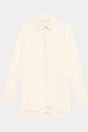 Ramy Brook Roman Tassel-Trim Tunic