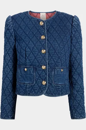 Cinq A Sept Gretchen Quilted Denim Jacket