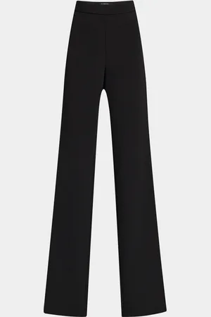 Badgley Mischka Straight-Leg Crepe Pants