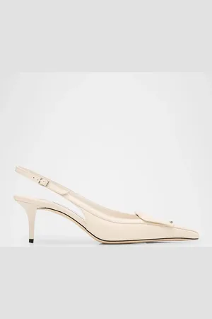 Jimmy Choo Frances Leather Slingback Pumps