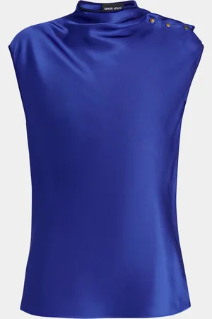 Giorgio Armani Double Silk Satin Blouse