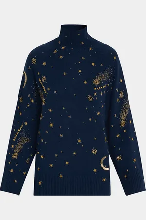 Altuzarra Jared Beaded Turtleneck Sweater