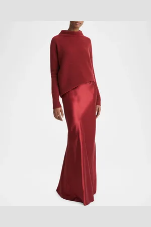 Vince Satin Maxi Skirt