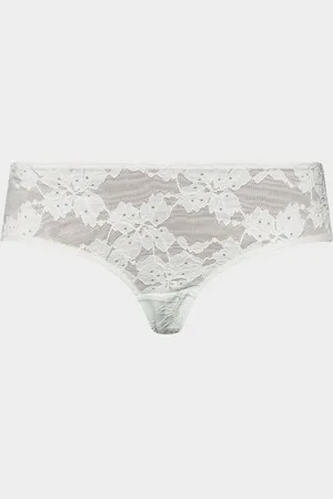 Hanro Anais Low-Rise Lace Bikini Briefs