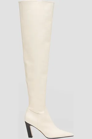 Khaite Marfa Calfskin Over-The-Knee Boots