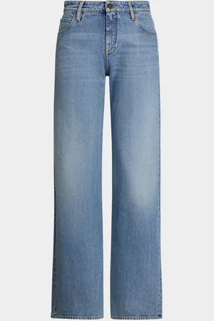 Ralph Lauren Mercer Relaxed Wide-Leg Jeans