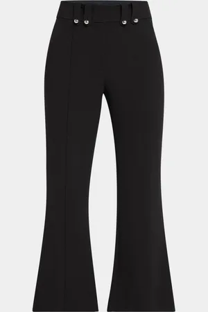 Derek Lam Dawson Cropped Flare Trousers