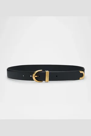 Khaite Bambi Skinny Leather Belt