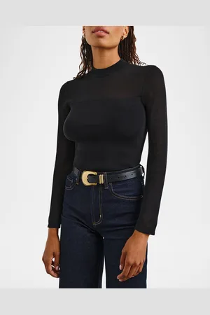 Rails Winona Ribbed Mock-Neck Top