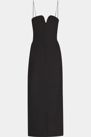 Khaite Yao Strapless Column Maxi Dress