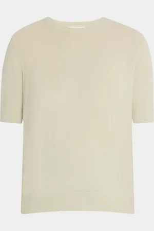 Arch4 Logan Cashmere Short-Sleeve Sweater