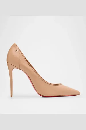 Christian Louboutin Sporty Kate Leather Red Sole Pumps