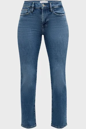 Frame Le High Straight Ankle Jeans