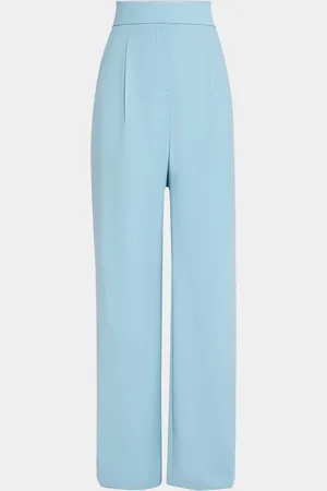 VERONICA BEARD Robinne Pleated Straight-Leg Pants