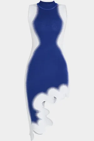 PH5 Brooklyn Wavy Asymmetric Dress