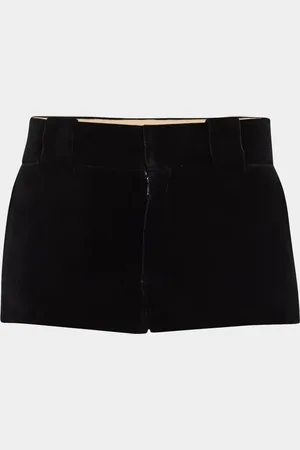 Chloé Velvet Micro Shorts