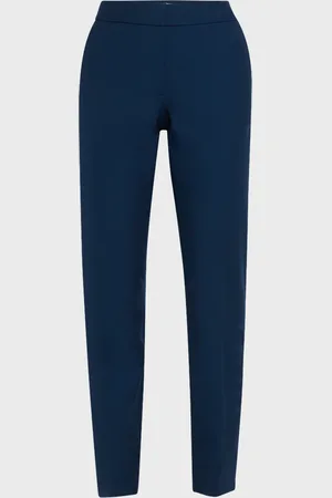 Lafayette 148 New York Manhattan Cropped Stretch Twill Skinny Pants